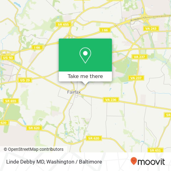 Linde Debby MD map