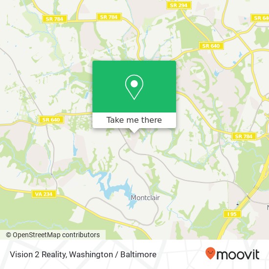 Vision 2 Reality map