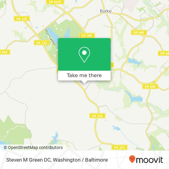 Steven M Green DC map