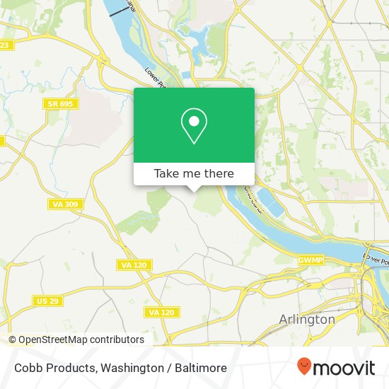 Cobb Products map