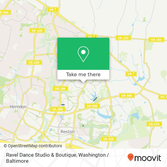 Mapa de Ravel Dance Studio & Boutique