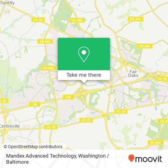 Mandex Advanced Technology map