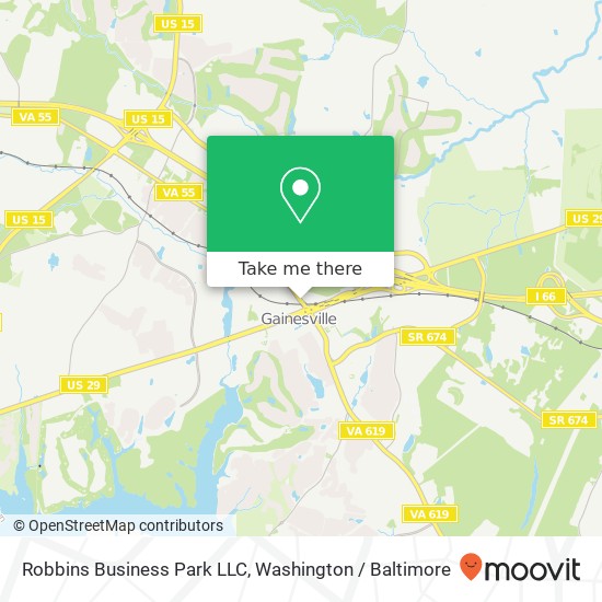 Mapa de Robbins Business Park LLC