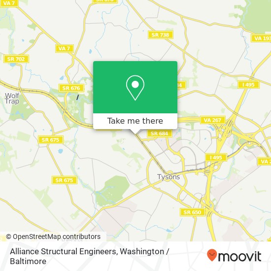 Alliance Structural Engineers map