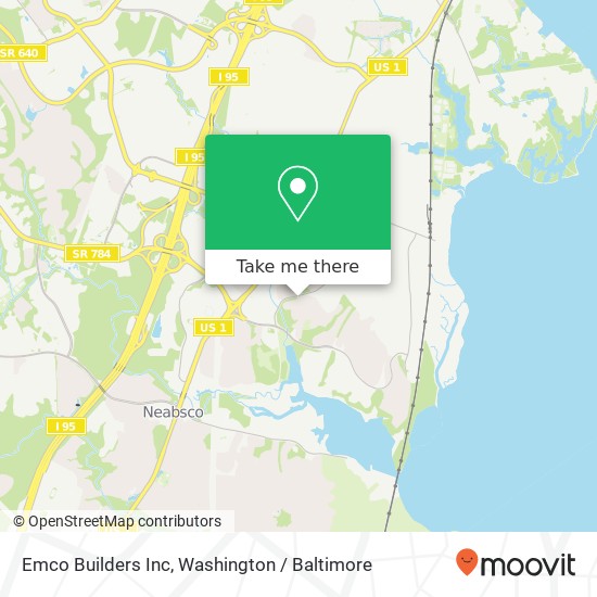 Mapa de Emco Builders Inc