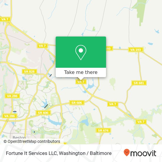 Fortune It Services LLC map