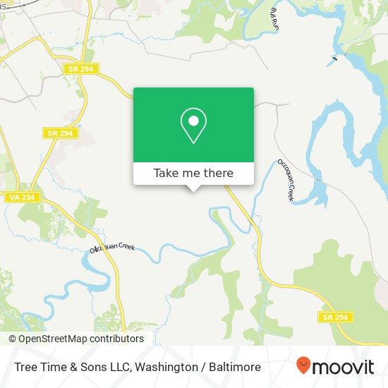 Tree Time & Sons LLC map