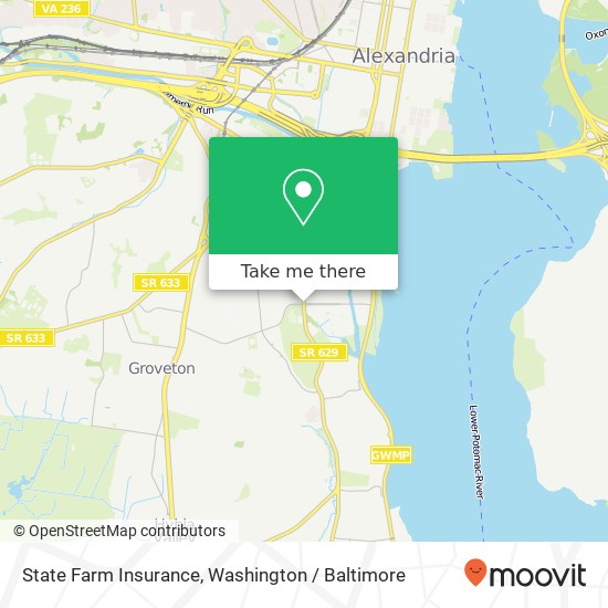 State Farm Insurance map