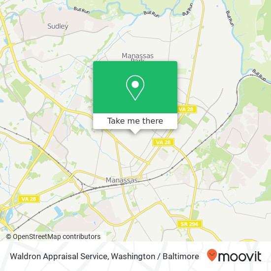 Mapa de Waldron Appraisal Service