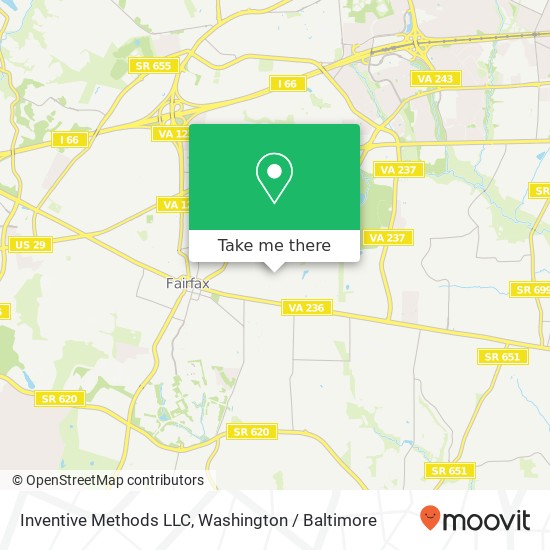 Mapa de Inventive Methods LLC