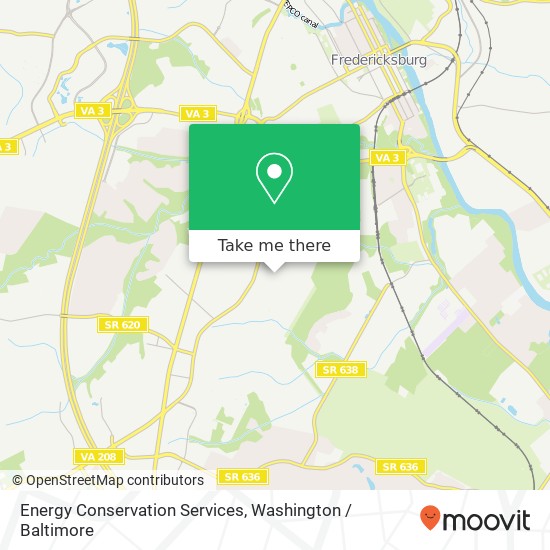 Mapa de Energy Conservation Services