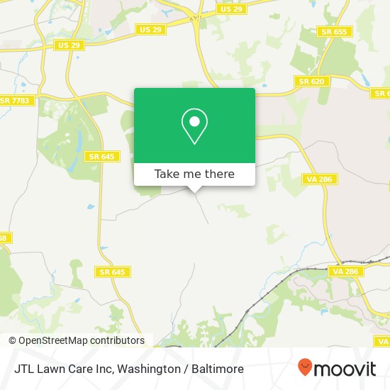 Mapa de JTL Lawn Care Inc