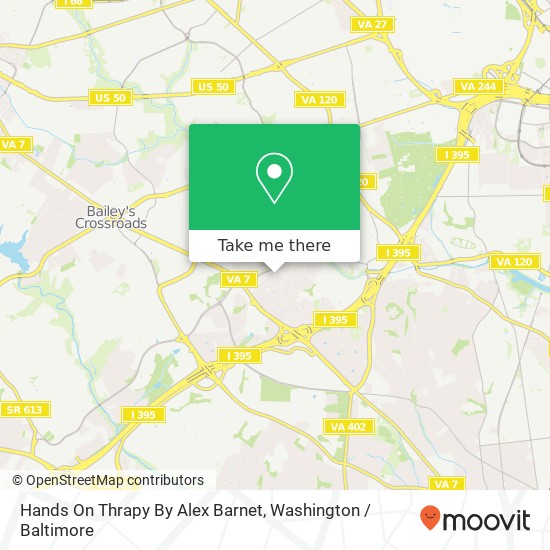 Hands On Thrapy By Alex Barnet map