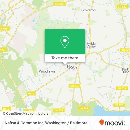 Mapa de Nafisa & Common Inc
