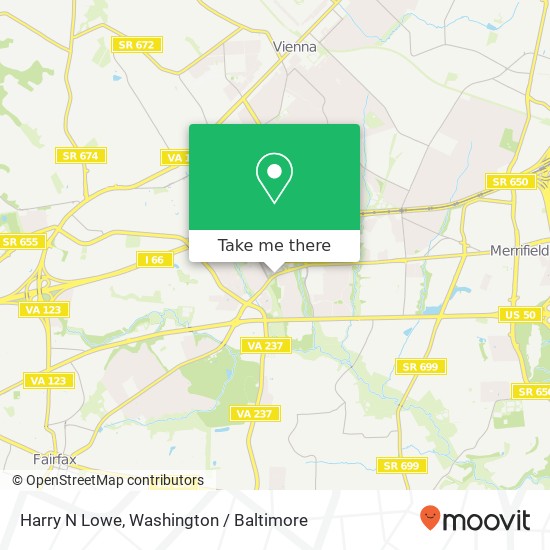Harry N Lowe map