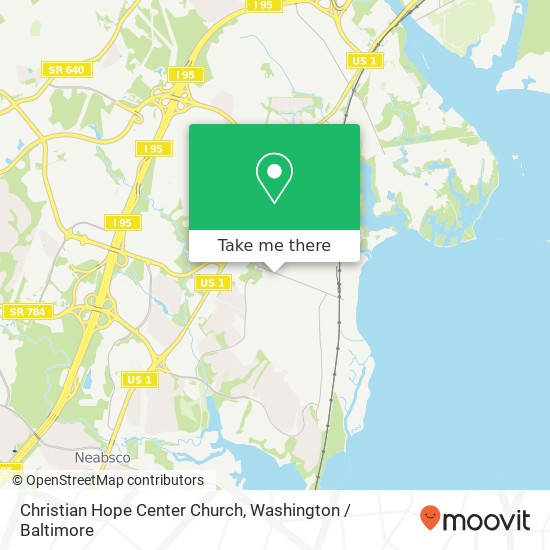 Christian Hope Center Church map