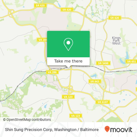 Mapa de Shin Sung Precision Corp