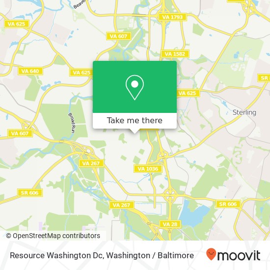 Resource Washington Dc map