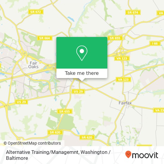 Mapa de Alternative Training/Managemnt