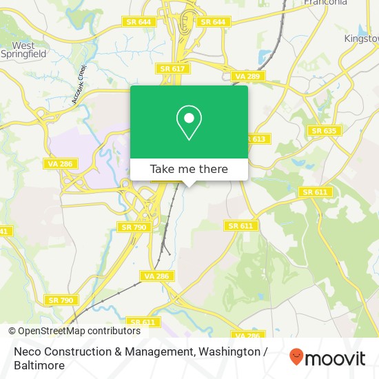 Neco Construction & Management map