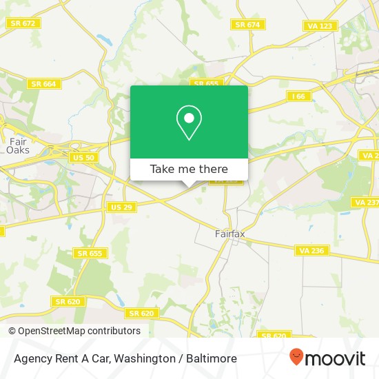 Mapa de Agency Rent A Car