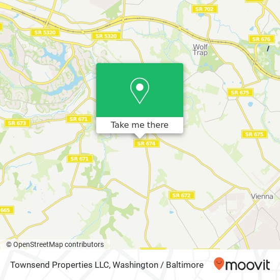 Townsend Properties LLC map