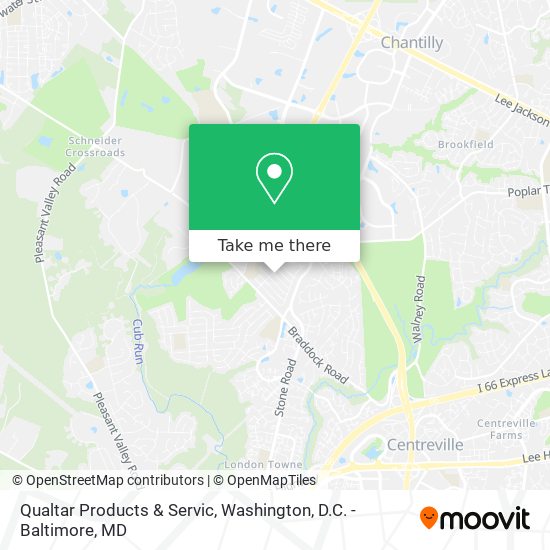 Qualtar Products & Servic map