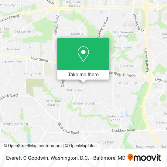 Mapa de Everett C Goodwin