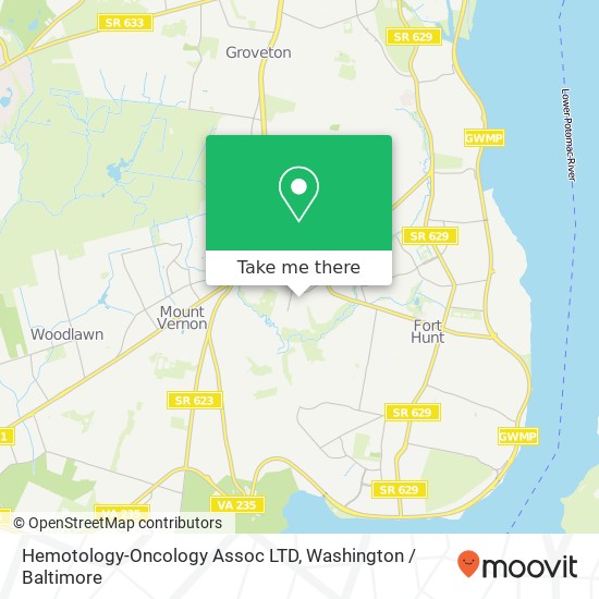 Mapa de Hemotology-Oncology Assoc LTD