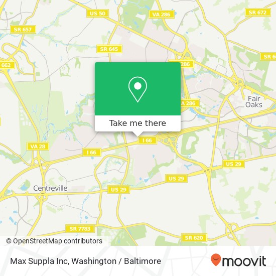 Max Suppla Inc map
