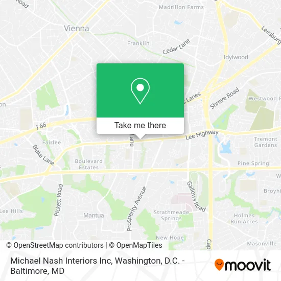 Michael Nash Interiors Inc map