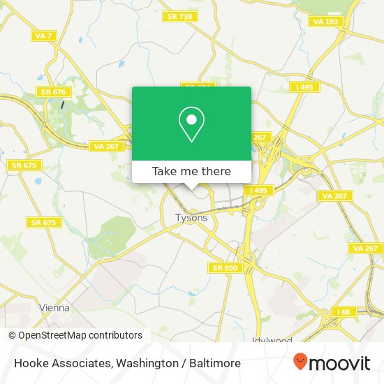 Mapa de Hooke Associates
