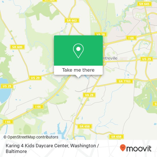 Mapa de Karing 4 Kids Daycare Center