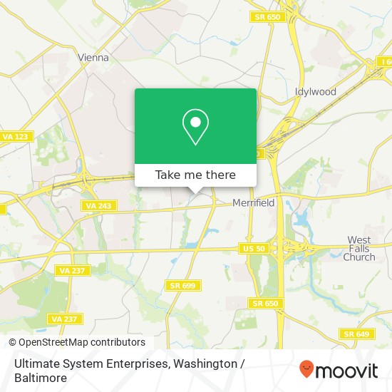 Ultimate System Enterprises map