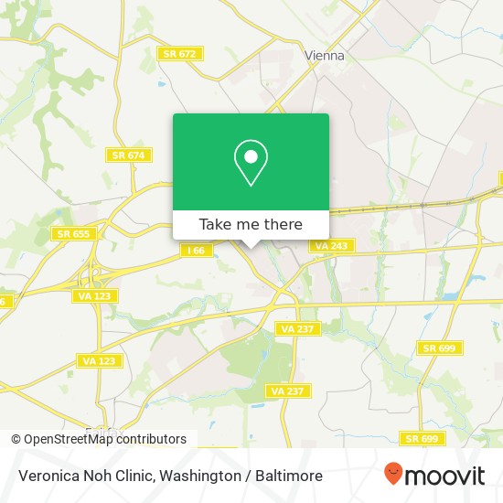 Mapa de Veronica Noh Clinic