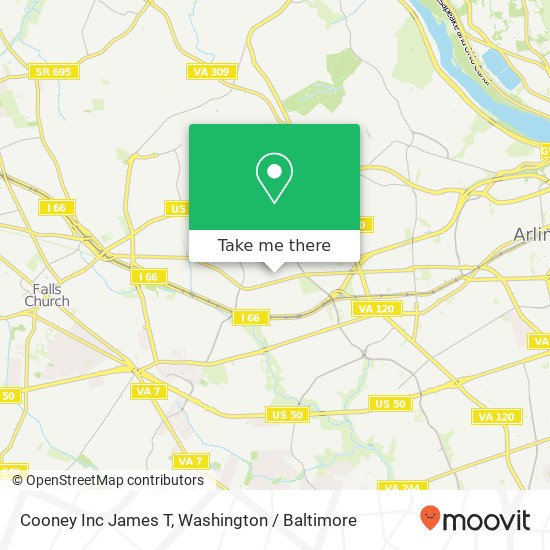 Cooney Inc James T map