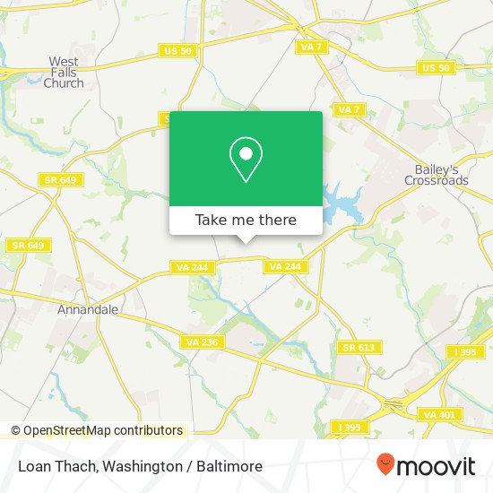 Loan Thach map