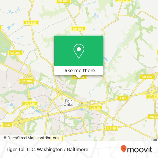 Mapa de Tiger Tail LLC