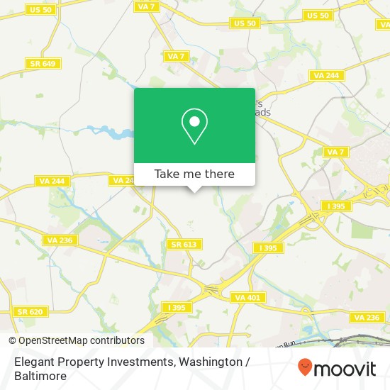 Elegant Property Investments map