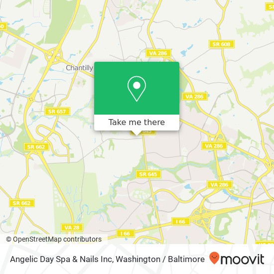 Angelic Day Spa & Nails Inc map