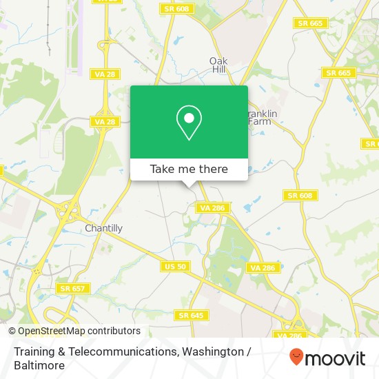 Training & Telecommunications map