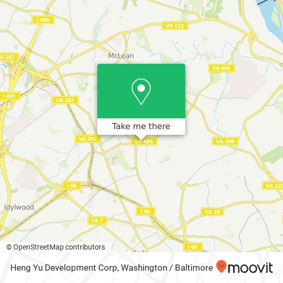 Mapa de Heng Yu Development Corp