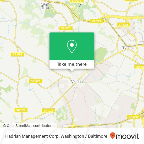 Hadrian Management Corp map