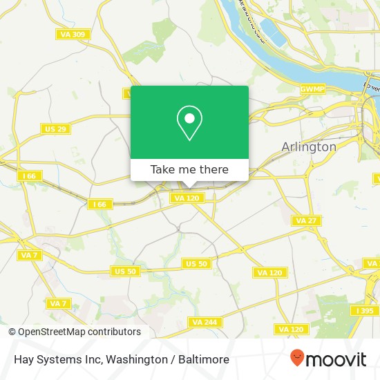 Hay Systems Inc map