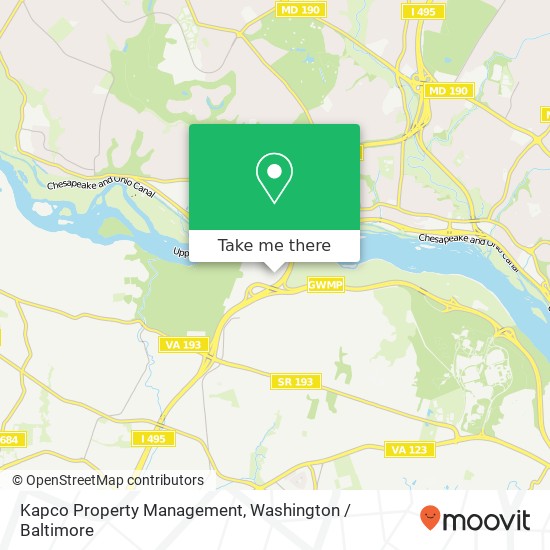 Mapa de Kapco Property Management