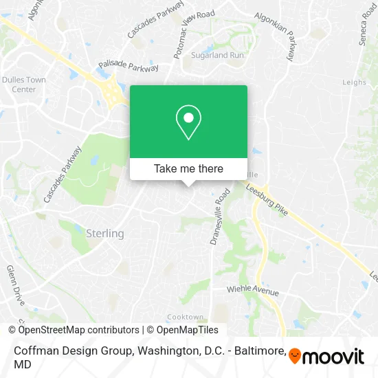 Mapa de Coffman Design Group
