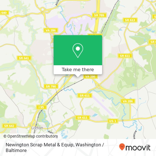 Mapa de Newington Scrap Metal & Equip