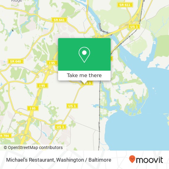 Mapa de Michael's Restaurant