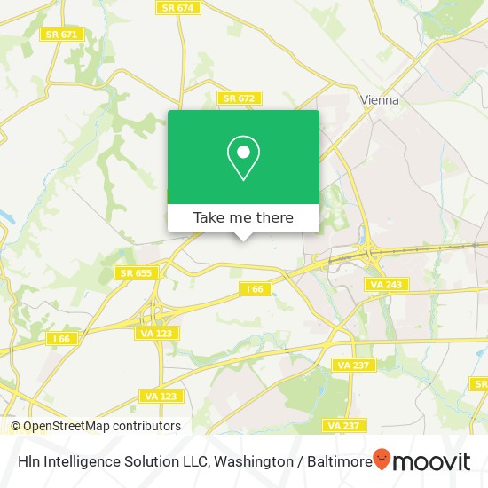 Mapa de Hln Intelligence Solution LLC