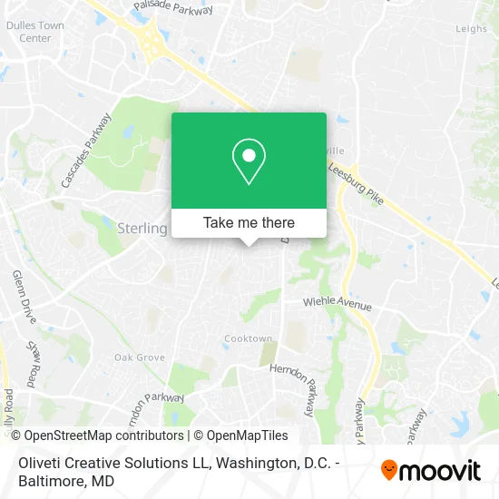 Oliveti Creative Solutions LL map